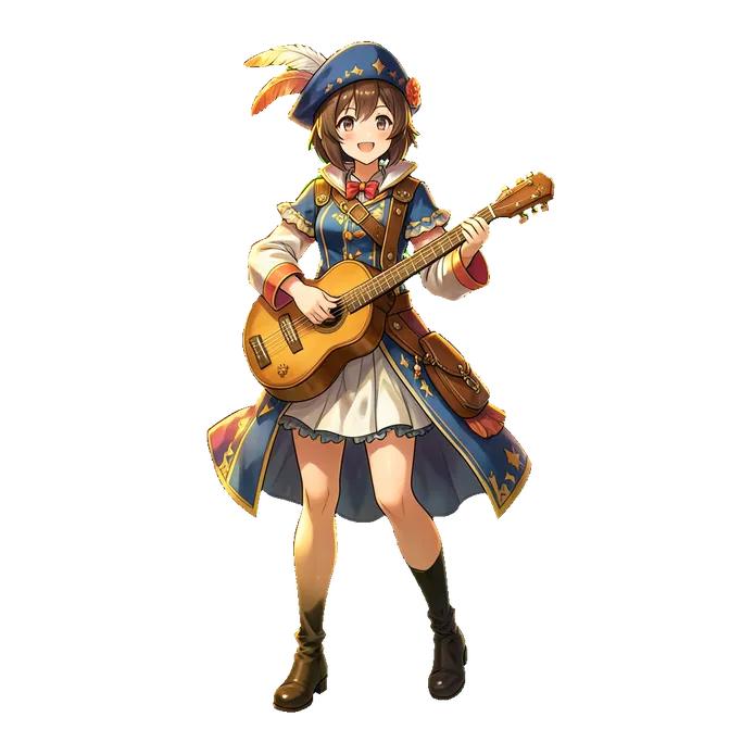 吟遊詩人のキャラクター